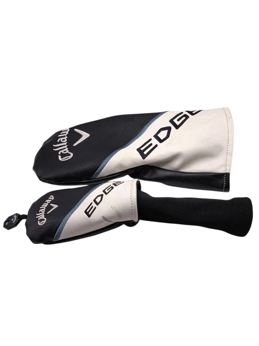 Set of 2 Callaway Edge Fairway Wood Headcover - Club USED Head Cover PGA TOUR